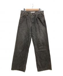 DAIRIKU（ダイリク）の古着「Wide Vintage Denim Pants」｜ブラック