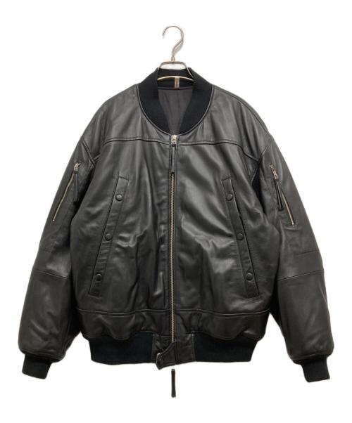 CCU（シーシーユー）CCU (シーシーユー) BOMBER JACKET ブラック サイズ:SIZE2の古着・服飾アイテム