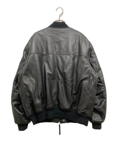 CCU（シーシーユー）CCU (シーシーユー) BOMBER JACKET ブラック サイズ:SIZE2の古着・服飾アイテム
