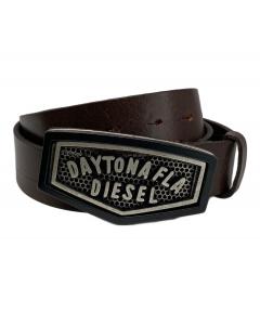 中古・古着通販】DIESEL (ディーゼル) Dロゴバックル レザーベルト