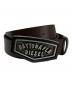 DIESEL（ディーゼル）の古着「ロゴバックルベルト」｜ブラウン