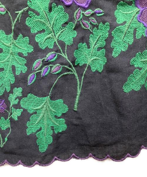 freada（フリーダ）Freada (フリーダ) インドスカラップ刺繍サロペット グレー サイズ:FREEの古着・服飾アイテム
