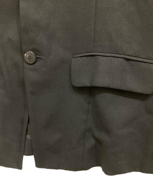 edition（エディション）Edition (エディション) ウールビエラノーカラージャケット ブラック サイズ:36の古着・服飾アイテム