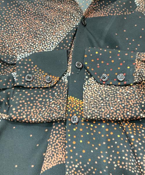 Touch of Class（タッチ オブクラス）Touch of Class (タッチ オブクラス) 総柄シャツ ブラック サイズ:XLの古着・服飾アイテム
