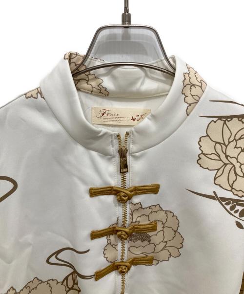FAVORITE（フェイバリット）FAVORITE (フェイバリット) 切嘛モチーフジャージ アイボリー サイズ:FREE 未使用品の古着・服飾アイテム