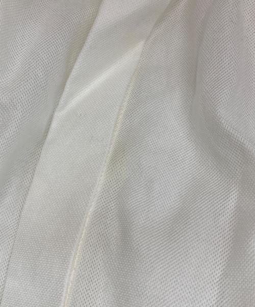 beautiful people（ビューティフルピープル）beautiful people (ビューティフルピープル) double-end leno cloth tuxedo blouse ホワイト サイズ:36の古着・服飾アイテム