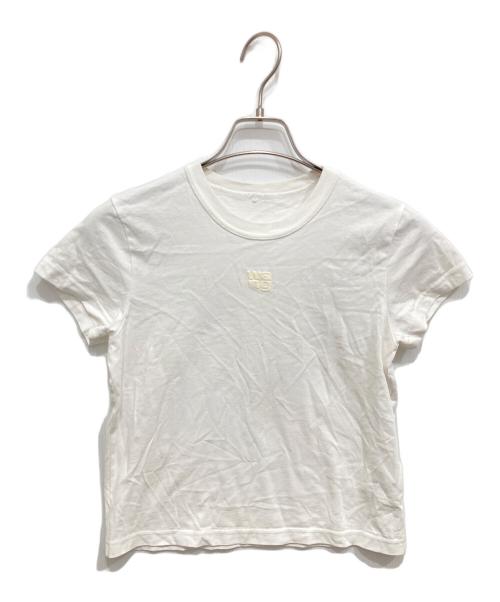 ALEXANDER WANG（アレキサンダー・ワン）ALEXANDER WANG (アレキサンダー・ワン) ロゴTシャツ ホワイト サイズ:XSの古着・服飾アイテム