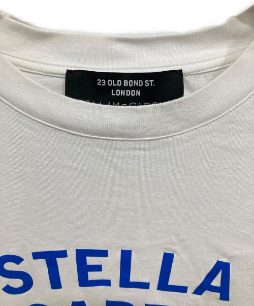 STELLA McCARTNEY（ステラマッカートニー）STELLA McCARTNEY (ステラマッカートニー) ロゴTシャツ ホワイト サイズ:XXSの古着・服飾アイテム