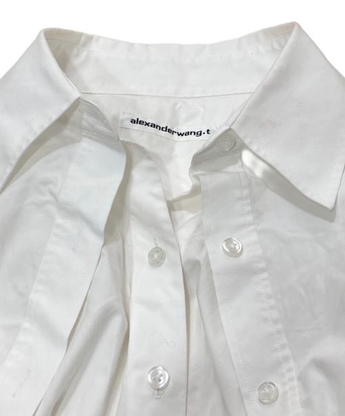 ALEXANDER WANG（アレキサンダー・ワン）ALEXANDER WANG (アレキサンダー・ワン) レイヤードシャツ ホワイト サイズ:Sの古着・服飾アイテム