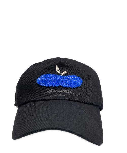 ADER error（アーダーエラー）ADER error (アーダーエラー) APPLE CAP ブラックの古着・服飾アイテム