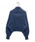 LE CIEL BLEU (ルシェルブルー) Shaggy Compact Cardigan/シャギージップカーディガン ネイビー サイズ:36：10000円