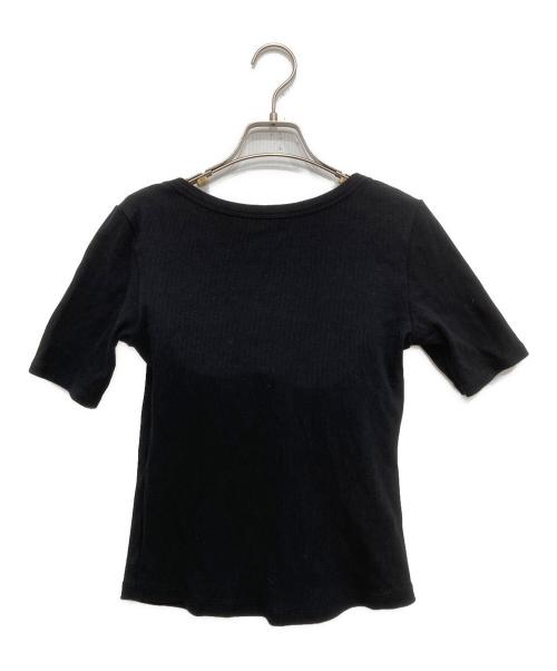OUR WACOAL（アワー ワコレ）OUR WACOAL (アワー ワコレ) カップインTシャツ ブラック サイズ:Mの古着・服飾アイテム