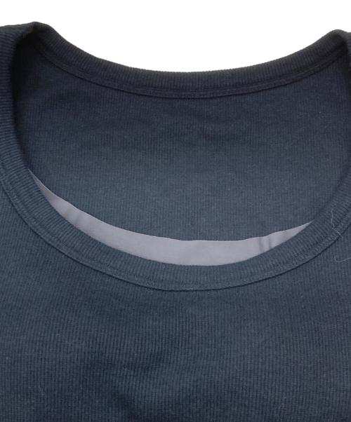 OUR WACOAL（アワー ワコレ）OUR WACOAL (アワー ワコレ) カップインTシャツ ブラック サイズ:Mの古着・服飾アイテム