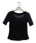 OUR WACOAL（アワー ワコレ）の古着「カップインTシャツ」｜ブラック