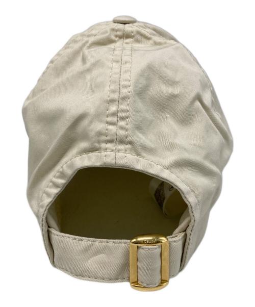 CELINE（セリーヌ）CELINE (セリーヌ) トリオンフキャップ ベージュ サイズ:Lの古着・服飾アイテム