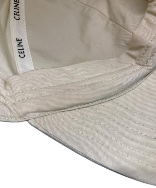 CELINE（セリーヌ）CELINE (セリーヌ) トリオンフキャップ ベージュ サイズ:Lの古着・服飾アイテム
