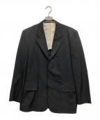 COMME des GARCONS HOMMEコムデギャルソン オム）の古着「90's 3Bウールテーラードジャケット」｜ブラック