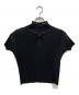 kotohayokozawa（コトハヨコザワ）の古着「HIGHNECK TINY TOP」｜ブラック