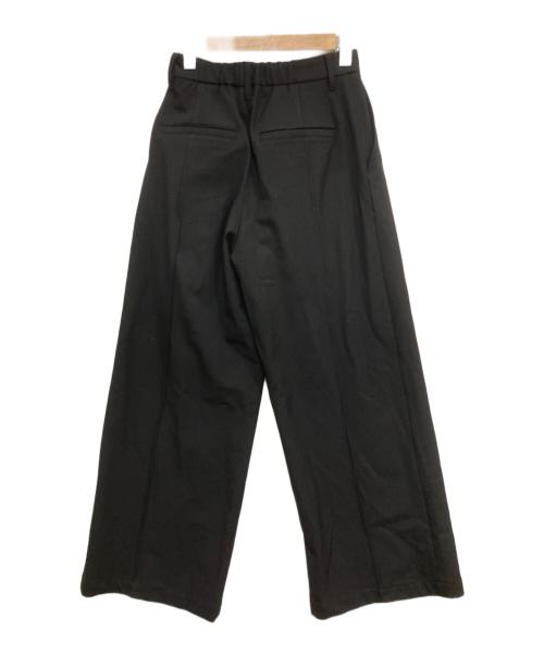 DRESSLAVE（ドレスレイブ）DRESSLAVE (ドレスレイブ) 2タックワイドスラックス/back brush 2tuck trousers ブラック サイズ:36の古着・服飾アイテム