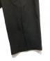 中古・古着 DRESSLAVE (ドレスレイブ) 2タックワイドスラックス/back brush 2tuck trousers ブラック サイズ:36：7000円
