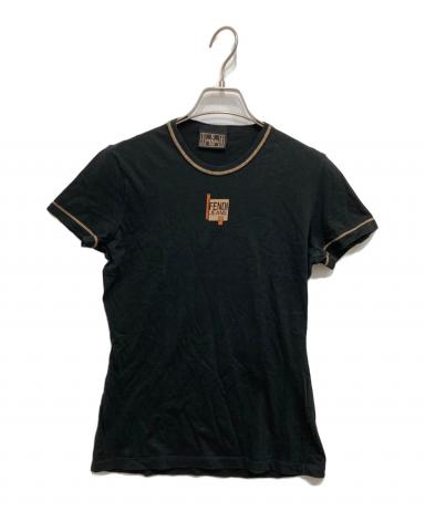 中古・古着通販】FENDI JEANS (フェンディ ジーンズ) ロゴTシャツ