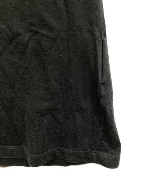 FENDI JEANS（フェンディ ジーンズ）FENDI JEANS (フェンディ ジーンズ) ロゴTシャツ ブラック サイズ:40の古着・服飾アイテム