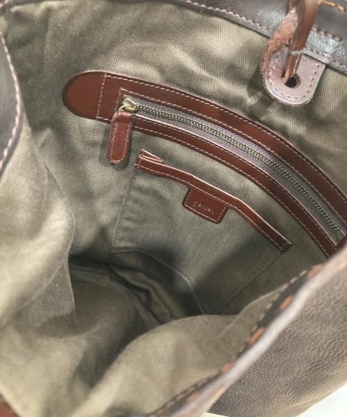 genten（ゲンテン）genten (ゲンテン) ユーフラテスドゥエショルダーバッグ ブラウンの古着・服飾アイテム