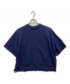 中古・古着通販】Honnete (オネット) リネンギャザー半袖ブラウス