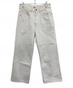 AURALEEオーラリー）の古着「HARD TWIST DENIM 5P PANTS」｜ホワイト