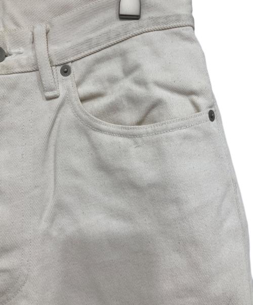 AURALEE（オーラリー）AURALEE (オーラリー) HARD TWIST DENIM 5P PANTS ホワイト サイズ:28の古着・服飾アイテム