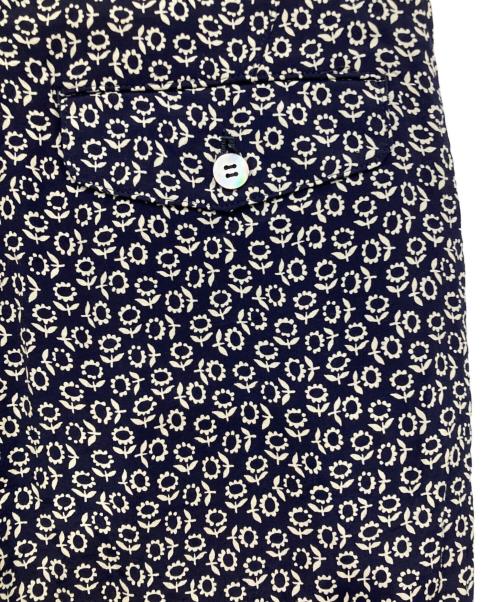COMME des GARCONS HOMME（コムデギャルソン オム）COMME des GARCONS HOMME (コムデギャルソン オム) フラワープリントハーフパンツ ネイビー サイズ:XSの古着・服飾アイテム