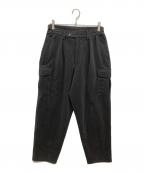DESCENTEデサント）の古着「CORDUROY CARGO PANTS」｜グレー