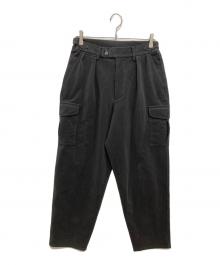 DESCENTE（デサント）の古着「CORDUROY CARGO PANTS」｜グレー