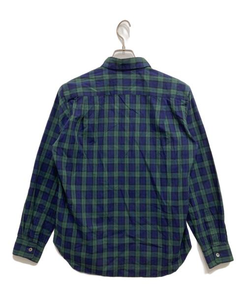 COMME des GARCONS HOMME PLUS（コムデギャルソンオムプリュス）COMME des GARCONS HOMME PLUS (コムデギャルソンオムプリュス) パッチワークチェックシャツ マルチカラー サイズ:XSの古着・服飾アイテム