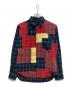 COMME des GARCONS HOMME PLUS（コムデギャルソンオムプリュス）の古着「パッチワークチェックシャツ」｜マルチカラー