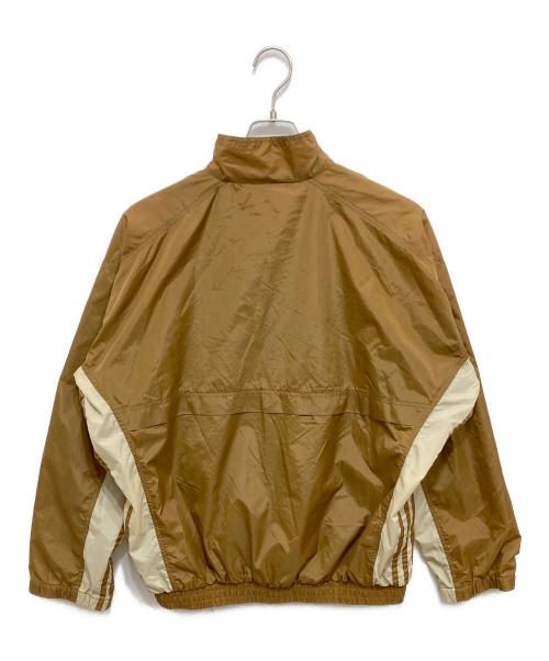 adidas（アディダス）adidas (アディダス) ナイロントラックジャケット ブラウン サイズ:Mの古着・服飾アイテム