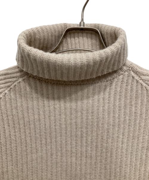 BRUNELLO CUCINELLI（ブルネロクチネリ）BRUNELLO CUCINELLI (ブルネロクチネリ) タートルネックカシミヤニットベスト ベージュ サイズ:Mの古着・服飾アイテム