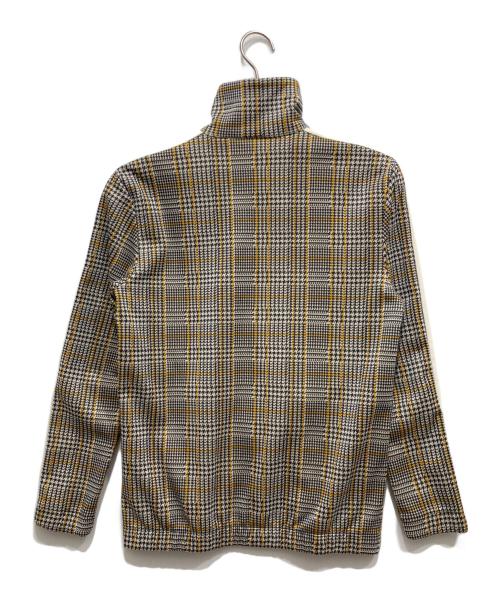 adidas（アディダス）adidas (アディダス) 千鳥柄トラックジャケット ブラック×ベージュ サイズ:Sの古着・服飾アイテム