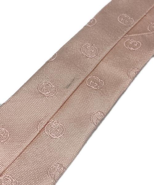 GUCCI（グッチ）GUCCI (グッチ) GG柄ネクタイ ピンク サイズ:不明の古着・服飾アイテム