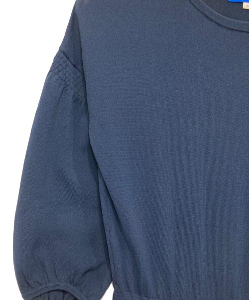 BLUE LABEL CRESTBRIDGE（ブルーレーベルクレストブリッジ）BLUE LABEL CRESTBRIDGE (ブルーレーベルクレストブリッジ) ニットワンピース ネイビー サイズ:38の古着・服飾アイテム
