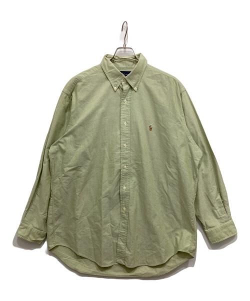 RALPH LAUREN（ラルフローレン）RALPH LAUREN (ラルフローレン) ボタンダウンシャツ グリーン サイズ:17の古着・服飾アイテム