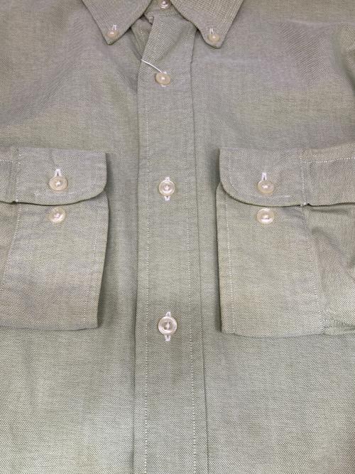RALPH LAUREN（ラルフローレン）RALPH LAUREN (ラルフローレン) ボタンダウンシャツ グリーン サイズ:17の古着・服飾アイテム