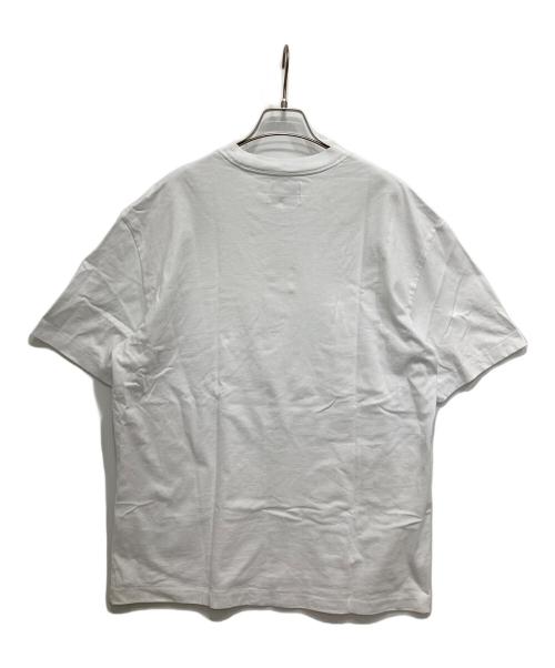 Calvin Klein（カルバンクライン）Calvin Klein (カルバンクライン) スタンダードロゴ リラックス クルーネックTシャツ ホワイト サイズ:Mの古着・服飾アイテム