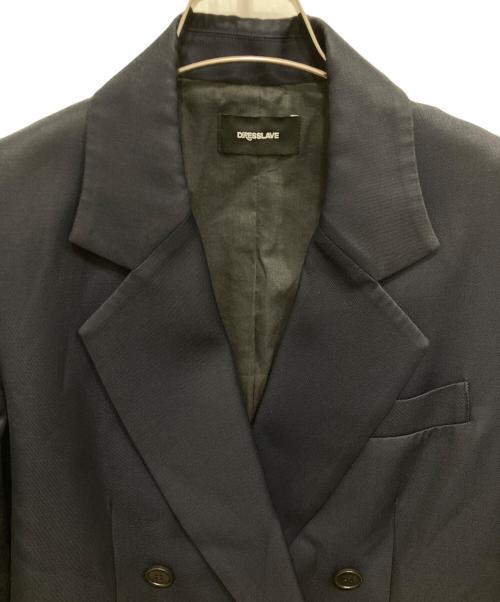 DRESSLAVE（ドレスレイブ）DRESSLAVE (ドレスレイブ) ダブルブレストテーラードジャケット ネイビー サイズ:38の古着・服飾アイテム