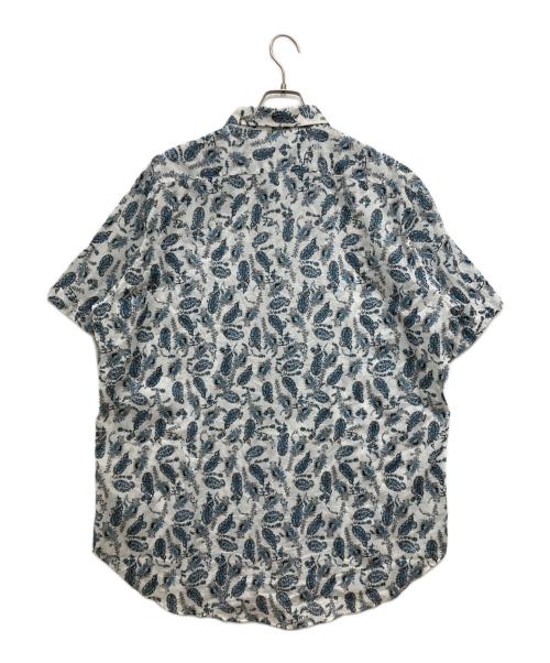 ETRO（エトロ）ETRO (エトロ) ペイズリー柄半袖シャツ ブルー サイズ:XLの古着・服飾アイテム