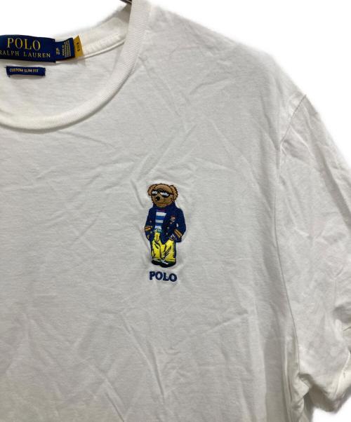 POLO RALPH LAUREN（ポロ・ラルフローレン）POLO RALPH LAUREN (ポロ・ラルフローレン) ポロベアTシャツ ホワイト サイズ:XLの古着・服飾アイテム