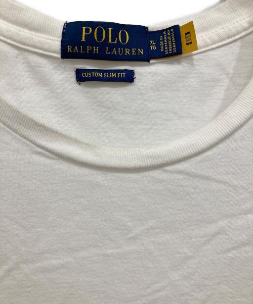POLO RALPH LAUREN（ポロ・ラルフローレン）POLO RALPH LAUREN (ポロ・ラルフローレン) ポロベアTシャツ ホワイト サイズ:XLの古着・服飾アイテム