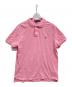 POLO RALPH LAUREN（ポロ・ラルフローレン）の古着「ポロシャツ」｜ピンク
