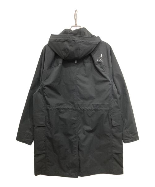 adidas（アディダス）adidas (アディダス) PRSVE ツイル ロングコート ブラック サイズ:Mの古着・服飾アイテム