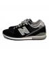 NEW BALANCE (ニューバランス) ローカットスニーカー ブラック サイズ:29：6000円